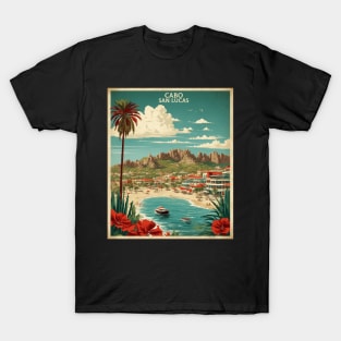 Cabo San Lucas Baja California Mexico Vintage Tourism Travel T-Shirt